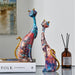 1Pcs European style oil painting couple cat animal ornaments, living room TV cabinet, foyer wine cabinet decoration, resin crafts - eZthings USA WE SORT ALL THE CRAZIEST GADGETS, GIZMOS, TOYS & TECHNOLOGY, SO YOU DON'T HAVE TO.
