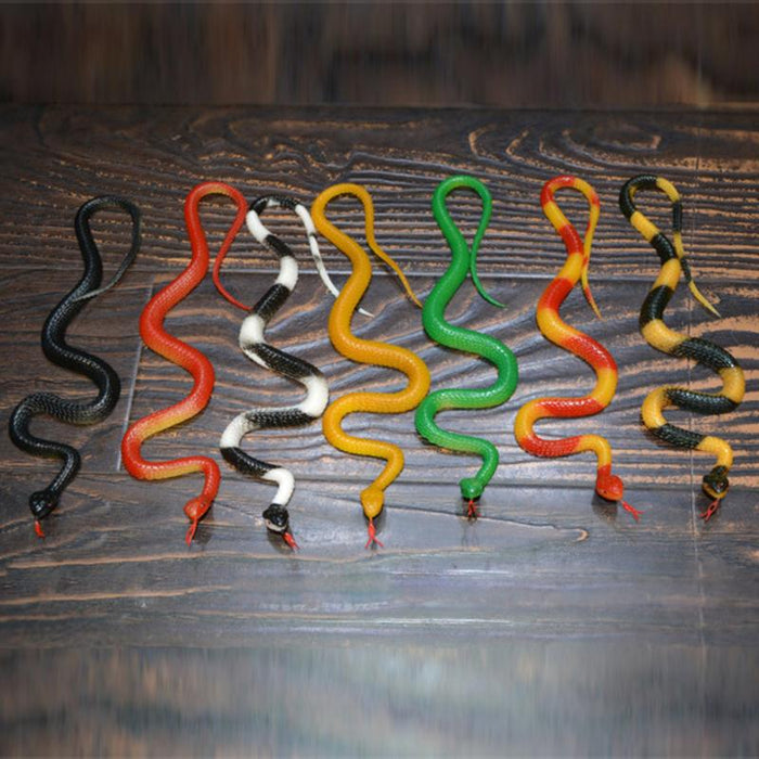 1 Pcs Halloween Jokes Interesting Prank Horror Fun Shocker Novelty Gadgets Funny Toys Animals Simulation Snake Toys