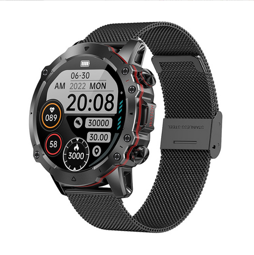 eThings AK56 smartwatch high definition Bluetooth voice call outdoor three prevention heart rate and blood pressure monitoring - eZthings USA WE SORT ALL THE CRAZIEST GADGETS, GIZMOS, TOYS & TECHNOLOGY, SO YOU DON'T HAVE TO.
