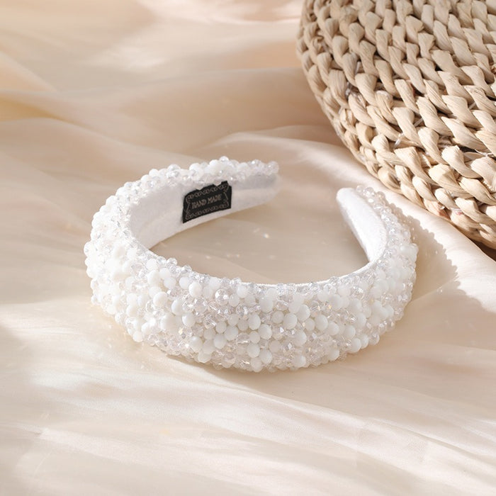 Fashionable Baroque handmade beaded crystal headbands - eZthings USA WE SORT ALL THE CRAZIEST GADGETS, GIZMOS, TOYS & TECHNOLOGY, SO YOU DON'T HAVE TO.