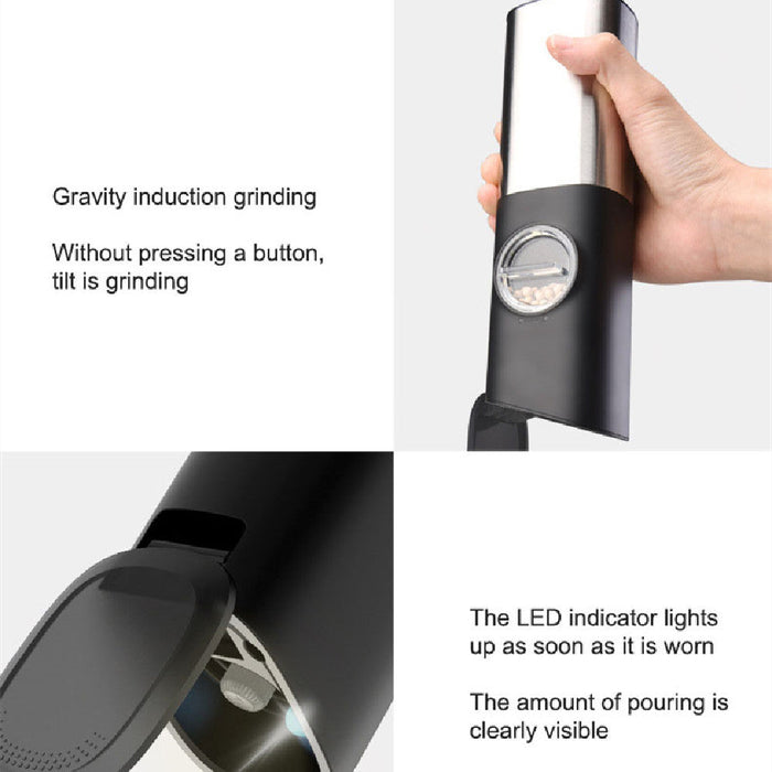 Kitchen Ceramic Pepper Electric Grinder - eZthings USA WE SORT ALL THE CRAZIEST GADGETS, GIZMOS, TOYS & TECHNOLOGY, SO YOU DON'T HAVE TO.