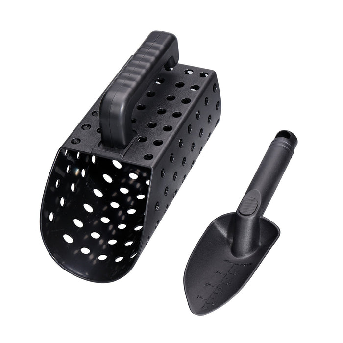 sand scoop hourglass sand bucket filter sieve children's beach tools - eZthings USA WE SORT ALL THE CRAZIEST GADGETS, GIZMOS, TOYS & TECHNOLOGY, SO YOU DON'T HAVE TO.