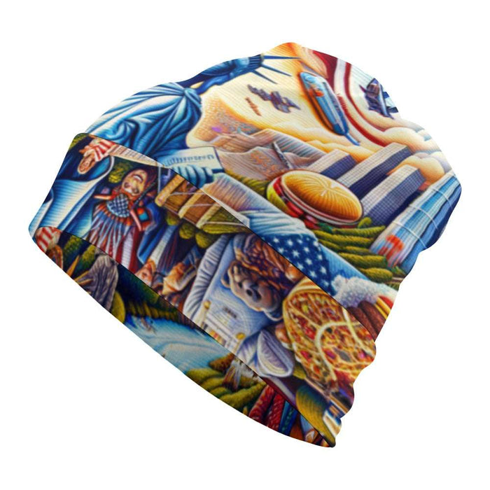 Freedom NYC Liberty Dream USA Full print Pullover cap