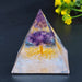 New Crystal Ball Crushed Stone Pyramid Home Crafts Resin Ornaments Desktop Ornaments - eZthings USA WE SORT ALL THE CRAZIEST GADGETS, GIZMOS, TOYS & TECHNOLOGY, SO YOU DON'T HAVE TO.