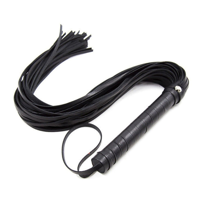 48cm Faux Leather Whip Riding Crop - eZthings USA WE SORT ALL THE CRAZIEST GADGETS, GIZMOS, TOYS & TECHNOLOGY, SO YOU DON'T HAVE TO.