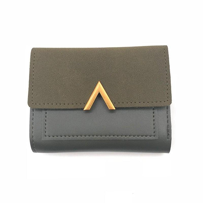 Matte Leather Small Women Wallet Luxury Brand Famous Mini Womens Wallets And Purses Short Female Coin Purse Credit Card Holder - eZthings USA WE SORT ALL THE CRAZIEST GADGETS, GIZMOS, TOYS & TECHNOLOGY, SO YOU DON'T HAVE TO.