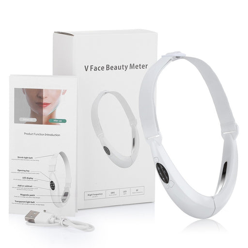 New Micro Current Colorful Light Beauty Slimming Instrument Tool Intelligent Tuina Hot Apply Lifting V-shaped Slimming - eZthings USA WE SORT ALL THE CRAZIEST GADGETS, GIZMOS, TOYS & TECHNOLOGY, SO YOU DON'T HAVE TO.