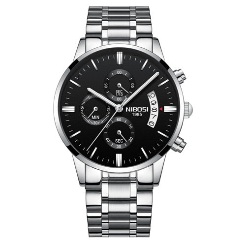 NIBOSI Relogio Masculino Men Watches Luxury Famous Top Brand Men's Fashion Casual Dress Watch Military Quartz Wristwatches Saat - eZthings USA WE SORT ALL THE CRAZIEST GADGETS, GIZMOS, TOYS & TECHNOLOGY, SO YOU DON'T HAVE TO.