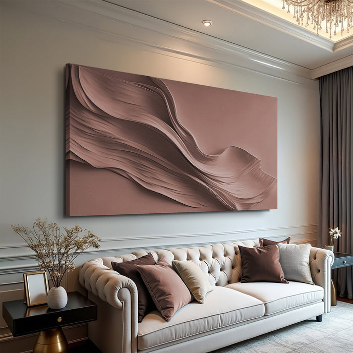 Warm Terracotta Minimalist Wall Art