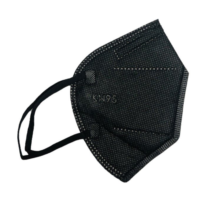 10-Pack Black KN95 Disposable Face Masks