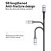 ReHisk High-Speed USB-C to USB-C Cable  3Ft, 10 Packs - eZthings USA WE SORT ALL THE CRAZIEST GADGETS, GIZMOS, TOYS & TECHNOLOGY, SO YOU DON'T HAVE TO.
