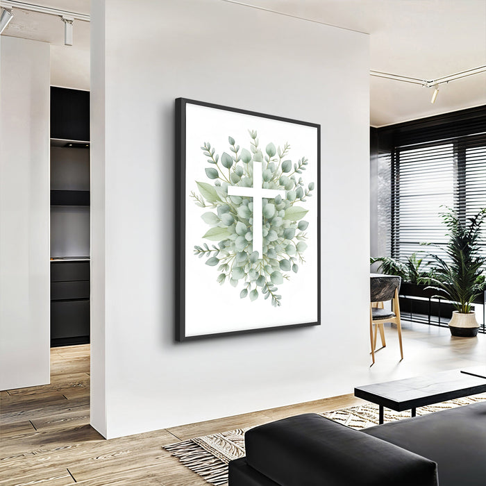 Minimalist Cross Faith Wall Art