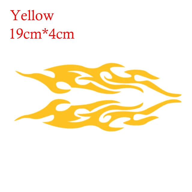 2pcs Universal Car Sticker Styling Engine Hood Motorcycle Decal Decor Mural Vinyl Covers Auto Flame Fire Sticker Car-styling - eZthings USA WE SORT ALL THE CRAZIEST GADGETS, GIZMOS, TOYS & TECHNOLOGY, SO YOU DON'T HAVE TO.
