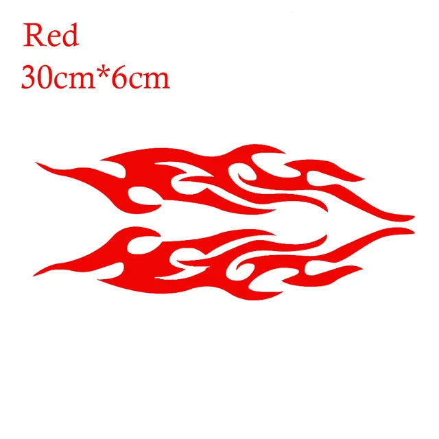 2pcs Universal Car Sticker Styling Engine Hood Motorcycle Decal Decor Mural Vinyl Covers Auto Flame Fire Sticker Car-styling - eZthings USA WE SORT ALL THE CRAZIEST GADGETS, GIZMOS, TOYS & TECHNOLOGY, SO YOU DON'T HAVE TO.