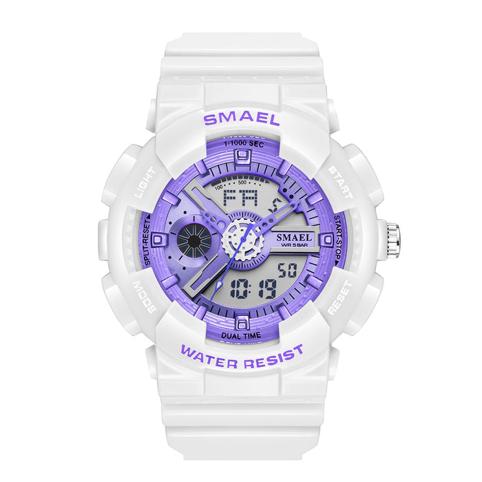 SMAEL 8026 Top Brand Men's Watches Luxury LED Sport Waterproof Military Watch Men Casual Digital Chronograph Clock Relogios Masculino - eZthings USA WE SORT ALL THE CRAZIEST GADGETS, GIZMOS, TOYS & TECHNOLOGY, SO YOU DON'T HAVE TO.