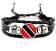 Country Flags Leather Bracelets - eZthings USA WE SORT ALL THE CRAZIEST GADGETS, GIZMOS, TOYS & TECHNOLOGY, SO YOU DON'T HAVE TO.