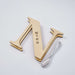 Personalised Wooden Letter Lamp Custom Name Alphabet Night Lights 19CM