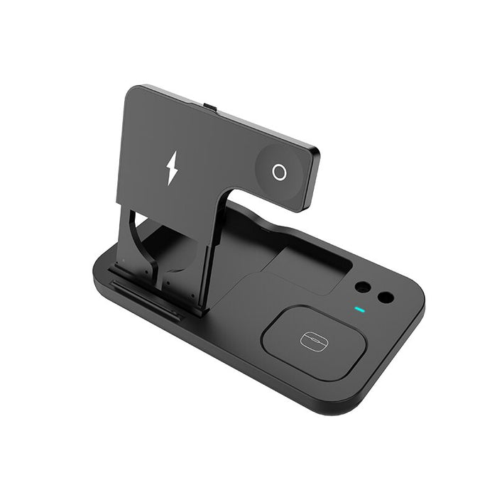eThings 15W Fast Charge 4 In 1 QI Wireless Charger Dock Station For iPhone 11 12 Pro MAX Apple Watch Airpods Pro Charging Stand - eZthings USA WE SORT ALL THE CRAZIEST GADGETS, GIZMOS, TOYS & TECHNOLOGY, SO YOU DON'T HAVE TO.