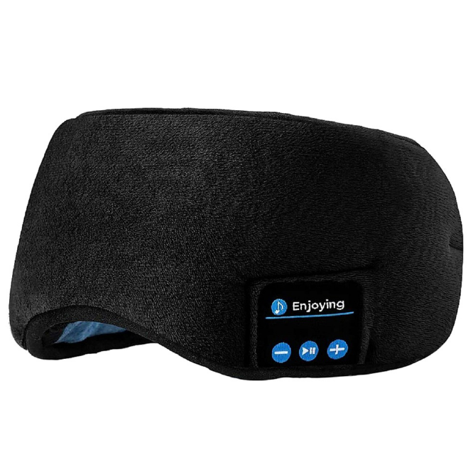 eThings 3D Bluetooth Eye Mask Headset Wireless Music Bluetooth Eye Mask New Sleep Bluetooth Eye Mask Stereo - eZthings USA WE SORT ALL THE CRAZIEST GADGETS, GIZMOS, TOYS & TECHNOLOGY, SO YOU DON'T HAVE TO.