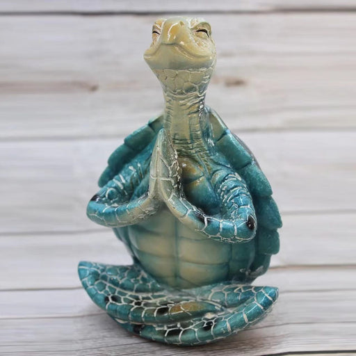 Resin decorative ornaments, meditation on sea turtles, turtle animal statues, decorations, resin crafts - eZthings USA WE SORT ALL THE CRAZIEST GADGETS, GIZMOS, TOYS & TECHNOLOGY, SO YOU DON'T HAVE TO.