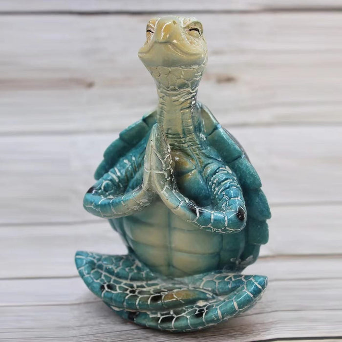 Resin decorative ornaments, meditation on sea turtles, turtle animal statues, decorations, resin crafts - eZthings USA WE SORT ALL THE CRAZIEST GADGETS, GIZMOS, TOYS & TECHNOLOGY, SO YOU DON'T HAVE TO.