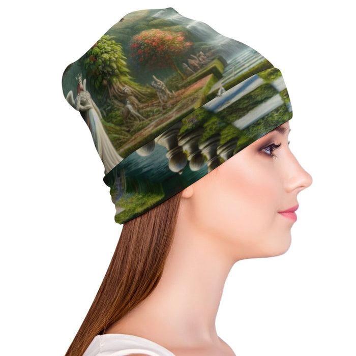 The sophistication of the Garden of Chess Fan Club Full print Pullover cap