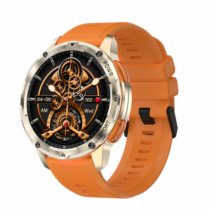 eThings AK59 smart watch HD AMLOED screen heart rate blood pressure blood oxygen health monitoring Bluetooth call