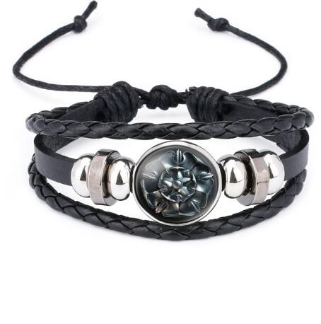 Game of Thrones House Stark Wolf Leather Bracelets - eZthings USA WE SORT ALL THE CRAZIEST GADGETS, GIZMOS, TOYS & TECHNOLOGY, SO YOU DON'T HAVE TO.