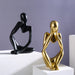 Mini Abstract Character Decorations, Home Decorations, Hallway Decorations, Living Room Model Rooms, Creative Resin Crafts - eZthings USA WE SORT ALL THE CRAZIEST GADGETS, GIZMOS, TOYS & TECHNOLOGY, SO YOU DON'T HAVE TO.