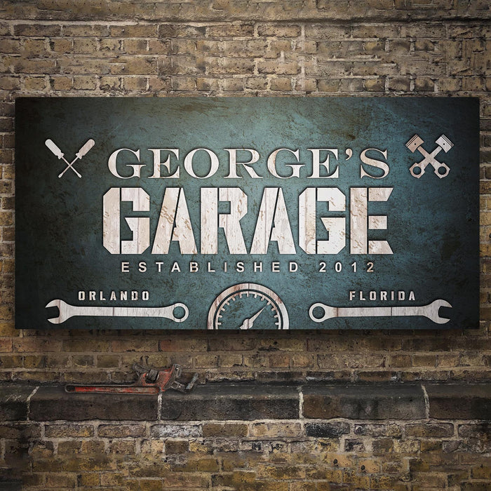 Man Cave Garage Sign - eZthings USA WE SORT ALL THE CRAZIEST GADGETS, GIZMOS, TOYS & TECHNOLOGY, SO YOU DON'T HAVE TO.