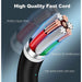 ReHisk High-Speed USB-C to USB-C Cable  3Ft, 10 Packs - eZthings USA WE SORT ALL THE CRAZIEST GADGETS, GIZMOS, TOYS & TECHNOLOGY, SO YOU DON'T HAVE TO.