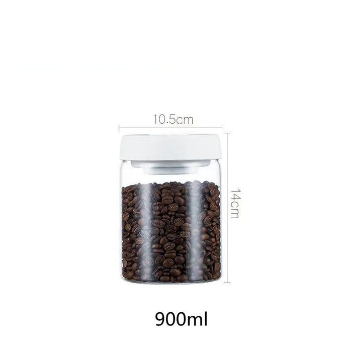 Vacuum Sealed Jug Coffee Beans Airtight Canister - eZthings USA WE SORT ALL THE CRAZIEST GADGETS, GIZMOS, TOYS & TECHNOLOGY, SO YOU DON'T HAVE TO.