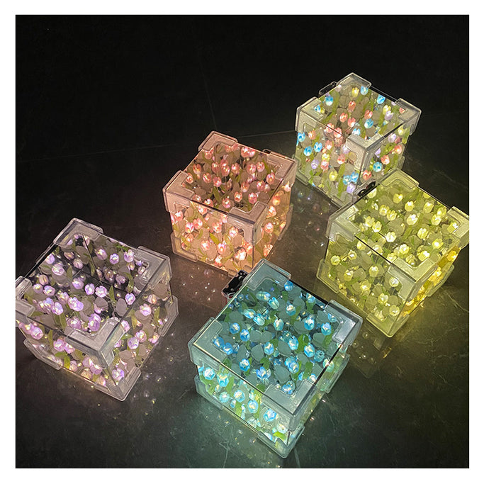 20PCS Tulip Flower Garden Grass Tulip Night Light Handmade DIY For Friends Gifts Tulip Table Lamp - eZthings USA WE SORT ALL THE CRAZIEST GADGETS, GIZMOS, TOYS & TECHNOLOGY, SO YOU DON'T HAVE TO.