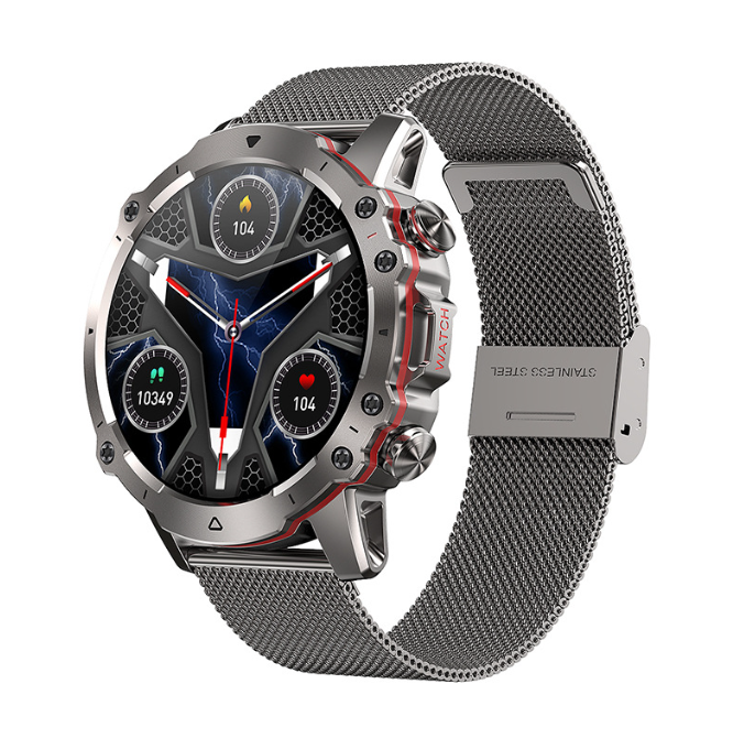 eThings AK56 smartwatch high definition Bluetooth voice call outdoor three prevention heart rate and blood pressure monitoring - eZthings USA WE SORT ALL THE CRAZIEST GADGETS, GIZMOS, TOYS & TECHNOLOGY, SO YOU DON'T HAVE TO.