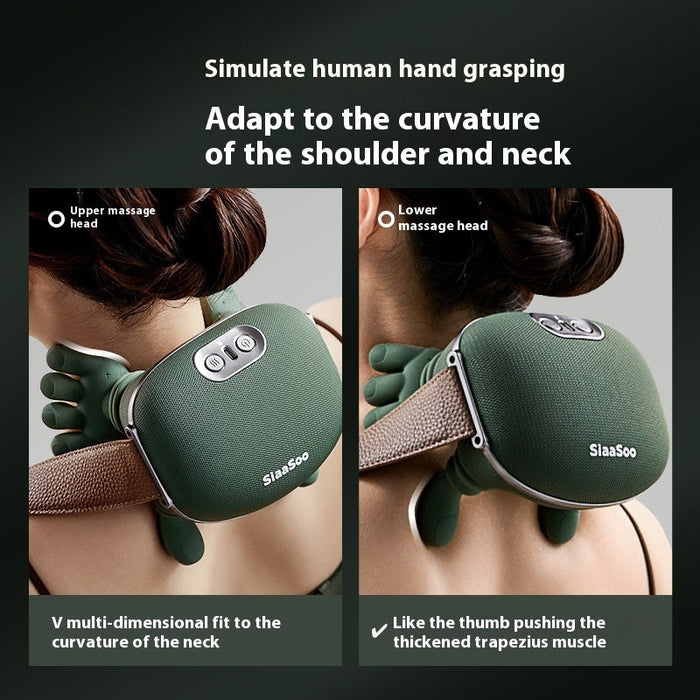 Master Hand Shoulder & Neck Massager with Heat Compress - eZthings USA WE SORT ALL THE CRAZIEST GADGETS, GIZMOS, TOYS & TECHNOLOGY, SO YOU DON'T HAVE TO.