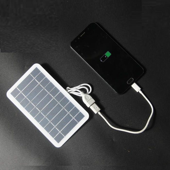 eThings 2W5V solar charging panel solar outdoor mobile phone power charger - eZthings USA WE SORT ALL THE CRAZIEST GADGETS, GIZMOS, TOYS & TECHNOLOGY, SO YOU DON'T HAVE TO.