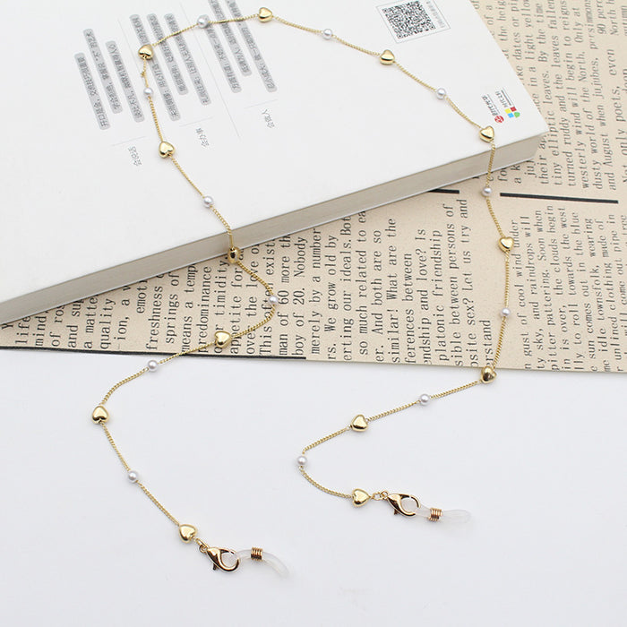New Handmade Chain Pearl Chain Accessories Anti-Drop Glasses Chain Mask Chain