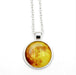 Glowing Jewelry Full Moon Necklace Handmade Glass Dome Lunar Eclipse Necklace Glow in the dark Pendant Jewelry - eZthings USA WE SORT ALL THE CRAZIEST GADGETS, GIZMOS, TOYS & TECHNOLOGY, SO YOU DON'T HAVE TO.