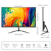 Rehisk 24Inch Micro-Curved 180Hz Full HD 1080P Gaming Monitor - RE241KV3 - eZthings USA WE SORT ALL THE CRAZIEST GADGETS, GIZMOS, TOYS & TECHNOLOGY, SO YOU DON'T HAVE TO.