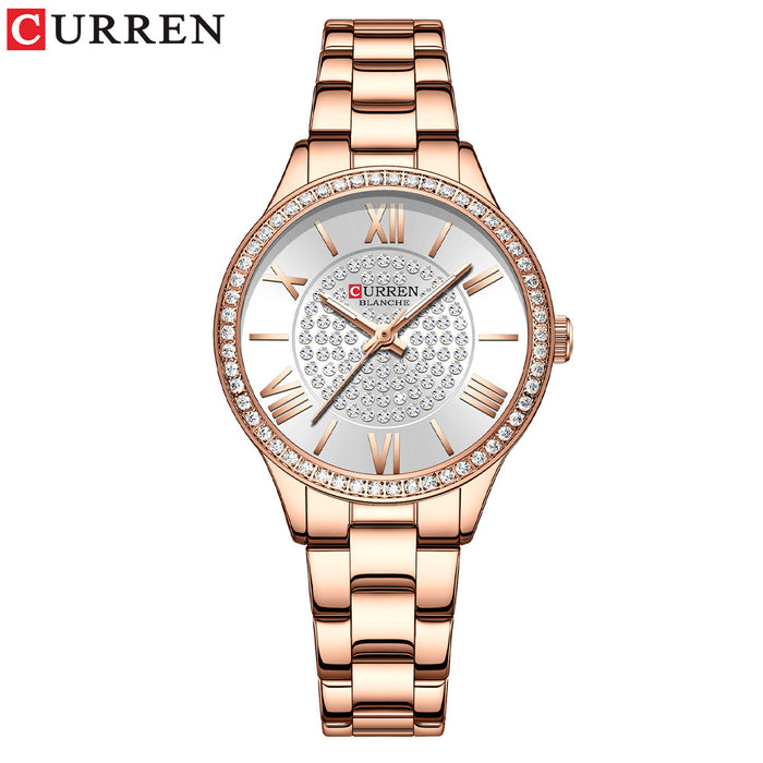 Ladies Watch Fashion Steel Band Watch Casual Ladies Watch Quartz Watch Watch - eZthings USA WE SORT ALL THE CRAZIEST GADGETS, GIZMOS, TOYS & TECHNOLOGY, SO YOU DON'T HAVE TO.