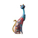 1Pcs European style oil painting couple cat animal ornaments, living room TV cabinet, foyer wine cabinet decoration, resin crafts - eZthings USA WE SORT ALL THE CRAZIEST GADGETS, GIZMOS, TOYS & TECHNOLOGY, SO YOU DON'T HAVE TO.