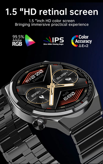 GS GT3 Pro Smart Watch Heart Rate, Blood Pressure, Blood Oxygen Monitoring Bluetooth Sports Watch Bracelet - eZthings USA WE SORT ALL THE CRAZIEST GADGETS, GIZMOS, TOYS & TECHNOLOGY, SO YOU DON'T HAVE TO.