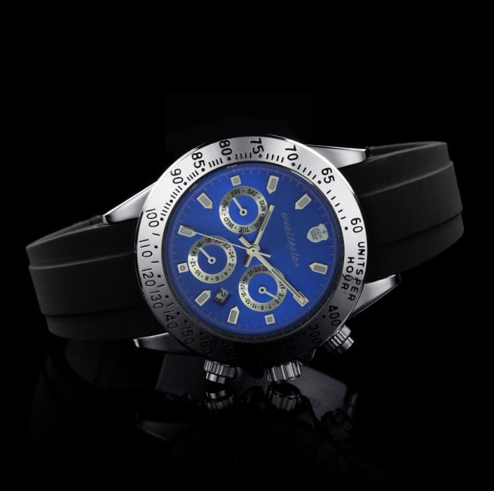 mens watchesr men leather watch automatic day date black bay belts strap quartz clock - eZthings USA WE SORT ALL THE CRAZIEST GADGETS, GIZMOS, TOYS & TECHNOLOGY, SO YOU DON'T HAVE TO.