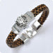 Men Jewelry Leather Bracelet Wristband - eZthings USA WE SORT ALL THE CRAZIEST GADGETS, GIZMOS, TOYS & TECHNOLOGY, SO YOU DON'T HAVE TO.