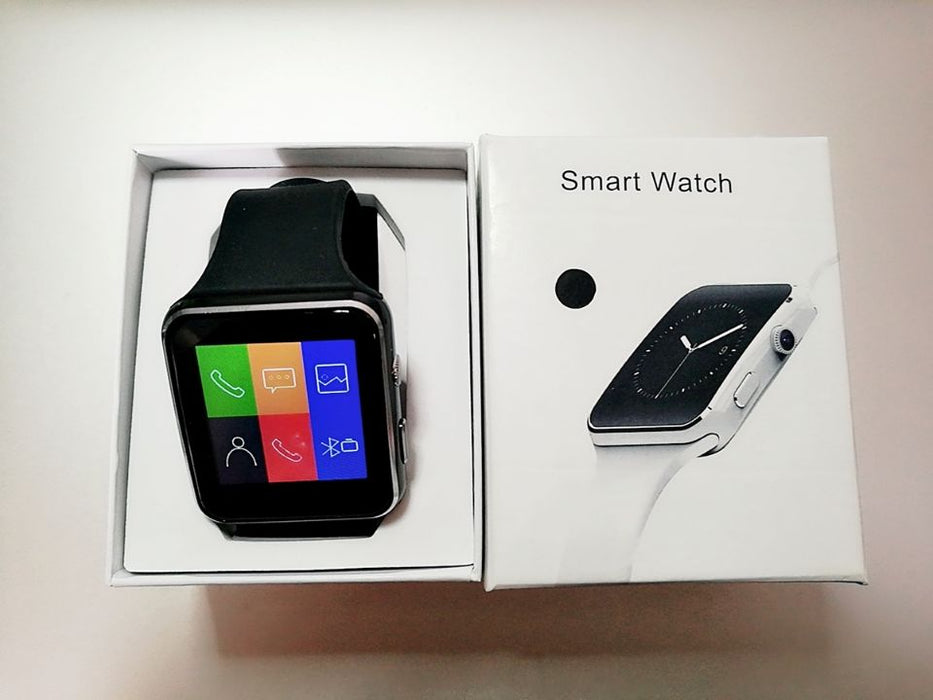 eThings  Arrival X6 Smart Watch with Camera Touch Screen Support SIM TF Card Bluetooth Smartwatch for iPhone Xiaomi Android Phone - eZthings USA WE SORT ALL THE CRAZIEST GADGETS, GIZMOS, TOYS & TECHNOLOGY, SO YOU DON'T HAVE TO.
