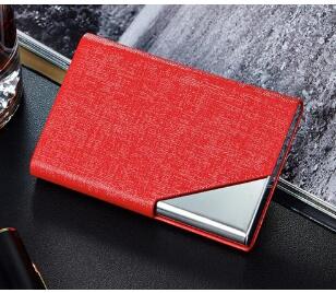 Itapkris Business ID Credit Card Holder For Women Men Fashion Brand Metal Aluminum Card Case PU Leather Porte Carte - eZthings USA WE SORT ALL THE CRAZIEST GADGETS, GIZMOS, TOYS & TECHNOLOGY, SO YOU DON'T HAVE TO.