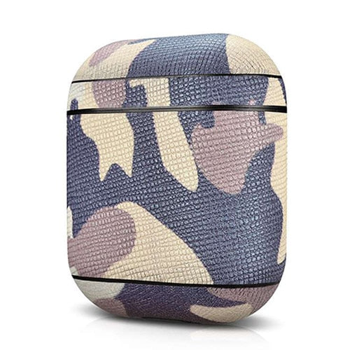 eThings Camouflage Leather Earphone Case For Apple Airpods Airpod Accessories Dust-proof Protective Cover Bluetooth Headphone Case Decor - eZthings USA WE SORT ALL THE CRAZIEST GADGETS, GIZMOS, TOYS & TECHNOLOGY, SO YOU DON'T HAVE TO.