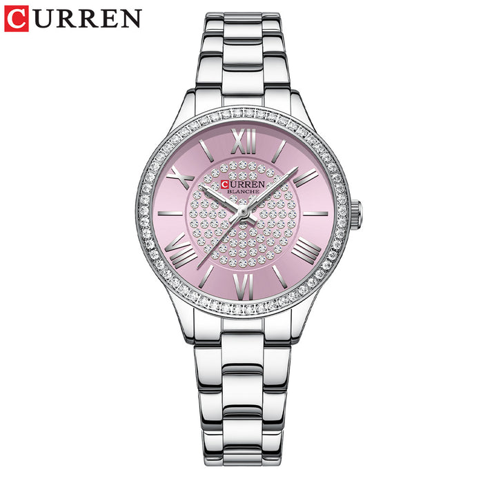 Ladies Watch Fashion Steel Band Watch Casual Ladies Watch Quartz Watch Watch - eZthings USA WE SORT ALL THE CRAZIEST GADGETS, GIZMOS, TOYS & TECHNOLOGY, SO YOU DON'T HAVE TO.
