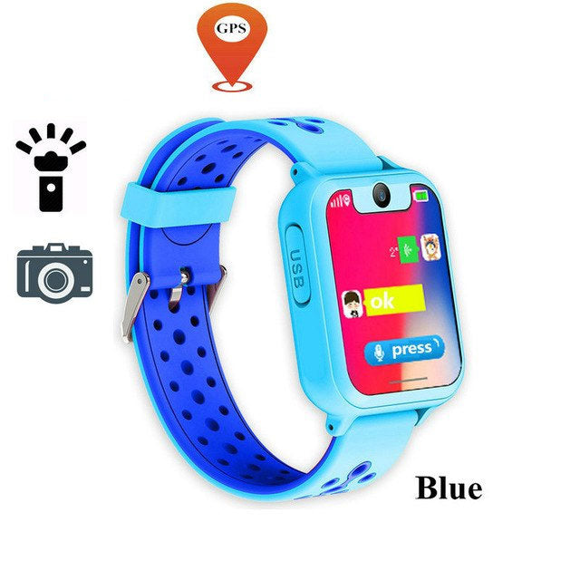 eThings S6 GPS LBS Kids Smart Watch Waterproof Camera Sim Card Children SOS Call Location Finder Locator Tracker Baby GPS Watch - eZthings USA WE SORT ALL THE CRAZIEST GADGETS, GIZMOS, TOYS & TECHNOLOGY, SO YOU DON'T HAVE TO.