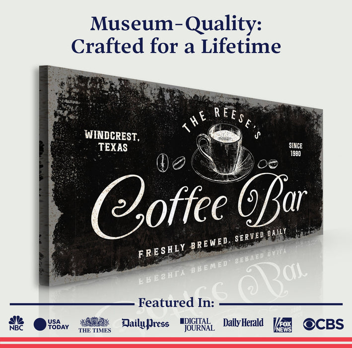Coffee Bar Sign V